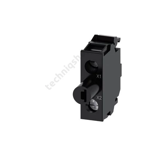 Jelzőlámpamodul LED 24V/AC 24V/DC piros-fényű alsórögzítésű csavaros 3SU1 SIEMENS