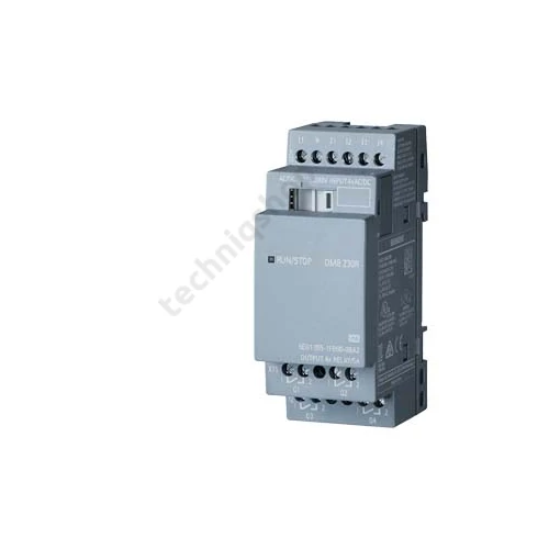 Digitális be- és kimeneti modul DM8 4DI 4DO relé 85-265V/AC 100.0-253V/DC LOGO! SIEMENS
