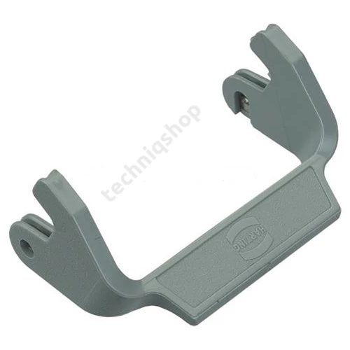 Rögzítőkar ipari sokpólusú csatlakozóhoz 2-pozíciós műanyag Han-Easy Lock 10B, LB HARTING