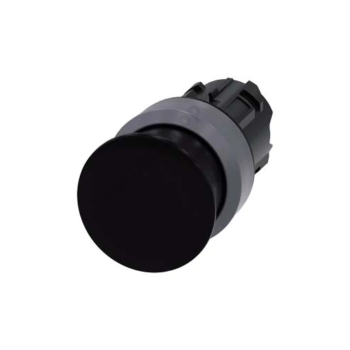 Gomba nyomófej d22 30mm fekete visszaugró SiriusAct SIEMENS