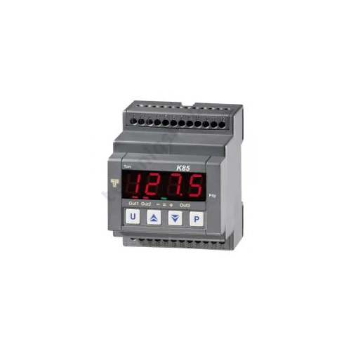 Hőfokszabályozó sorolható 1Tc-Pt100-mV/2RO LCD 2zóna 8A 100-240V 50-60Hz IP65 ASCON