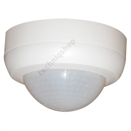 Mozgásérzékelő felületre 360° PIR 24m-érzékelésátmérő 2300W 230V fehér IP44 PD4N-1C-AP B.E.G.