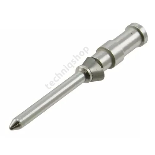 Ipari csatlakozó érintkező apa krimpelt 10A Han D R15 stift-c 1 mm Ag AWG18 HARTING