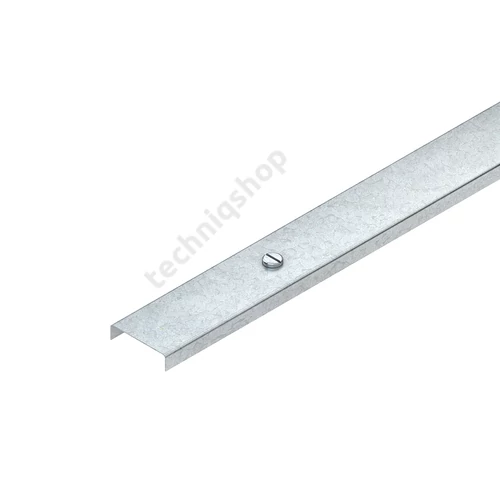 Kábeltálca fedél 50mm-sz 3000mm szalaghorganyzott fordítóreteszes-rögzítés RDV 50 Niedax