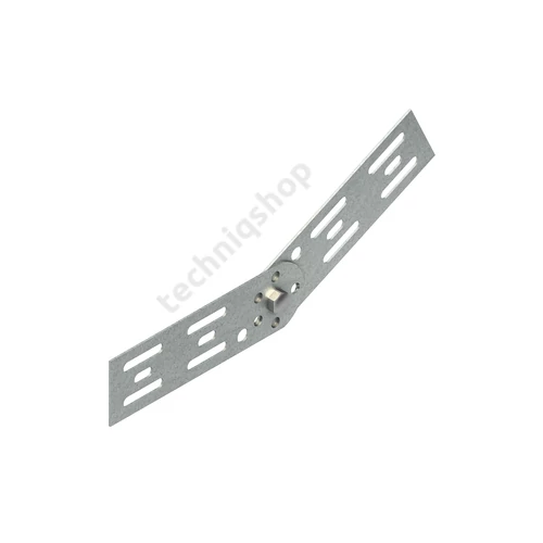 Kábeltálca összekötő hosszanti/csuklós csavaros szalaghorganyzott 274mm RGV 60 S Niedax