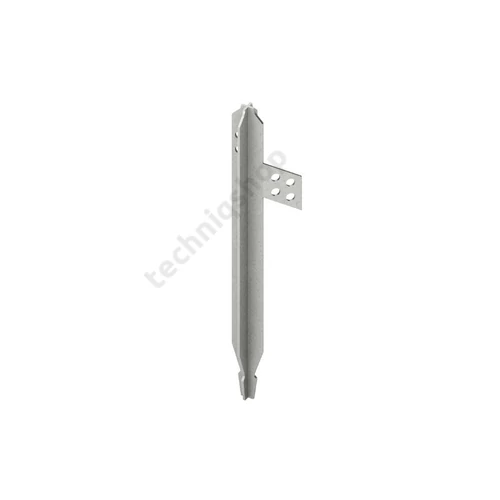 Keresztföldelő 50x50x3mm zászlós merítetten horganyzott acél 3000mm kereszt (X) Electraplan