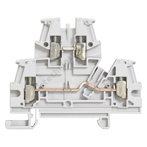 Kétszintes sorkapocs 2,5mm2 TS35 24A 500V csavaros szürke Viking3 LEGRAND