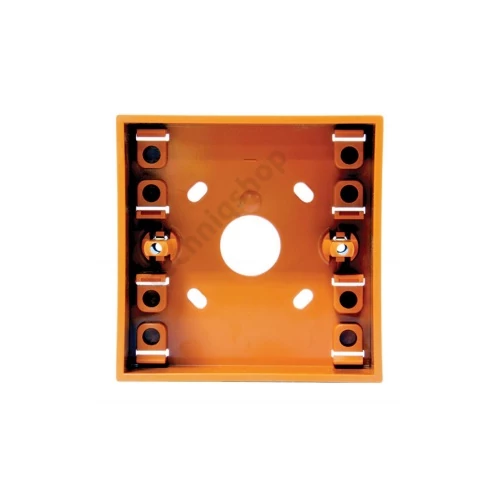 Fali doboz hátsó rész DM7xx kézi jelzésadóhoz IP24D narancs 88x88x32mm UTCF