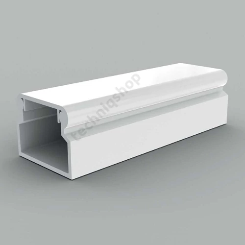 Vezetékcsatorna öntapadós műanyag 18mmx 13mmx 2000mm fehér kezeletlen LV KOPOS