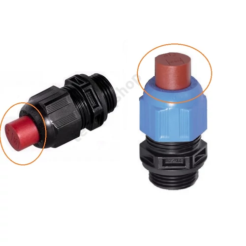 STAH240049 Tömszelence záródugó M20 d=12mm műanyag piros STAHL