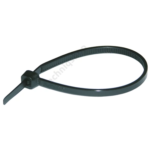 Kötegelő 203mm x 2.5mm fekete műanyag belsőfogas 55mm-max.kötegátmérő Haupa
