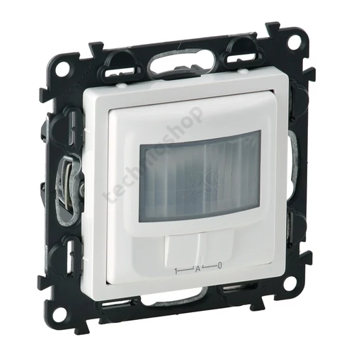 ValenaLife mozgásérzékelő falba 2-vezetékes 8m/előre 120° PIR 250W 230V fehér IP40 LEGRAND