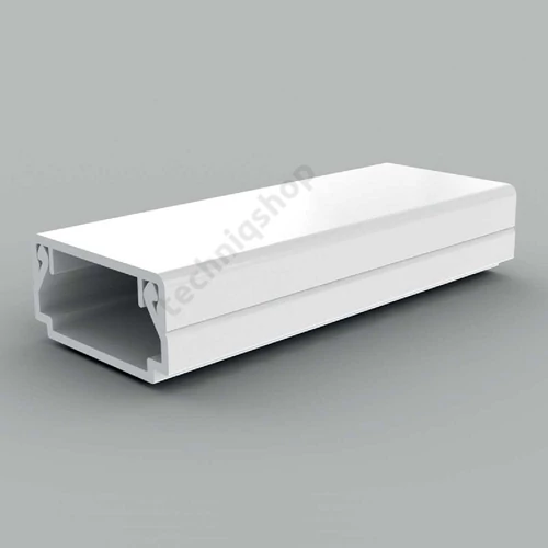 Vezetékcsatorna műanyag 20mmx 10mmx 2000mm fehér kezeletlen LHD KOPOS