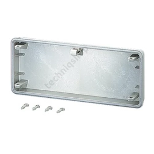 Zárófedél teli 300mmx 25mmx 100mm műanyag szürke Mi FP 20 Hensel