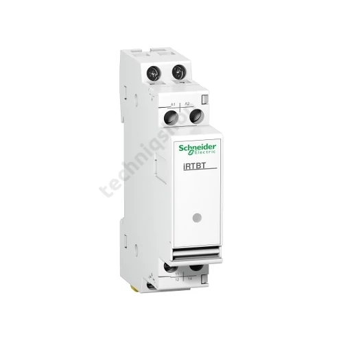 Installációs relé sorolható részben elektronikus 5A 10-250V AC 1-v 12-24V/ Acti9 iRBN Schneider