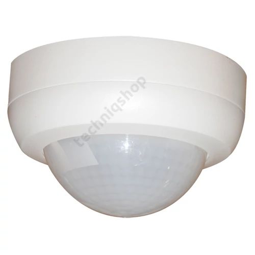 Mozgásérzékelő felületre folyosóhoz 5x40m 360° PIR 2300W 230V fehér IP44 PD4N-1C-K-AP B.E.G.