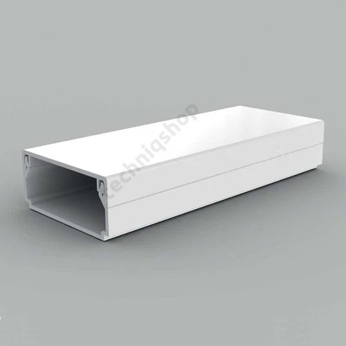 Vezetékcsatorna műanyag 40mmx 20mmx 2000mm fehér kezeletlen LHD KOPOS