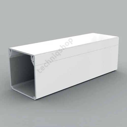 Vezetékcsatorna műanyag 40mmx 40mmx 2000mm fehér kezeletlen LHD KOPOS