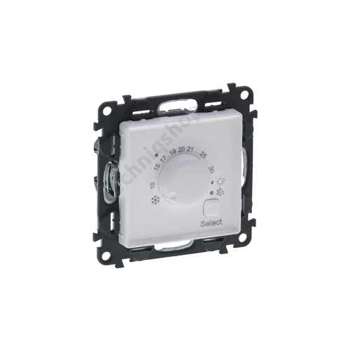 ValenaLife szobatermosztát LCD digitális 7-30°C 8A 250V elektronikus hálózat-táp fehér LEGRAND