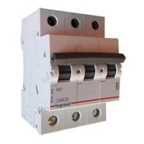 Kismegszakító 3P 13A C-jelleg 400V AC 6kA/60898 RX3 LEGRAND
