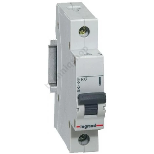 Kismegszakító 1P 13A C-jelleg 230V AC 6kA/60898 RX3 LEGRAND