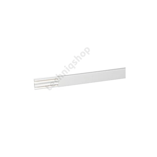 Vezetékcsatorna válaszfallal műanyag 40mm x 12.5mm 2100mm x fényesfehér kezeletlen DLP LEGRAND
