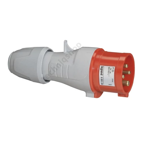 Ipari dugvilla lengő 3P+E 16A 4P 380-415V(50+60Hz) piros IP44 műanyag P17 Tempra PRO LEGRAND