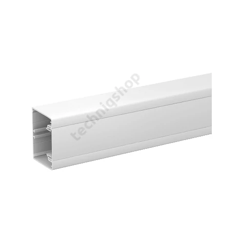Parapetcsatorna 75mm x 55mm x 2000mm kezeletlen műanyag fényesfehér OptiLine 45 Schneider