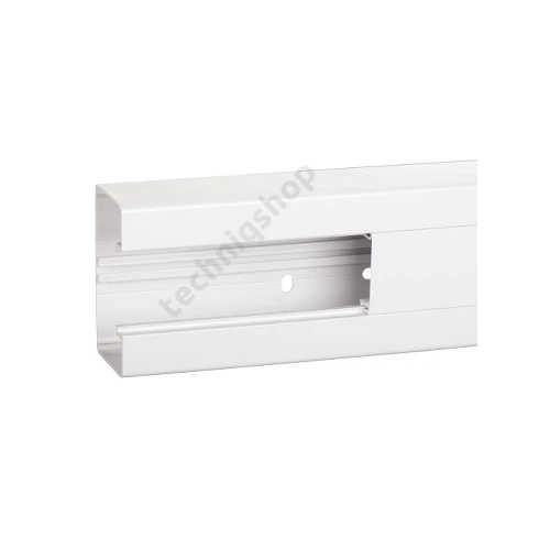 Parapetcsatorna 95mm x 55mm x 2000mm kezeletlen műanyag fényesfehér OptiLine 45 Schneider