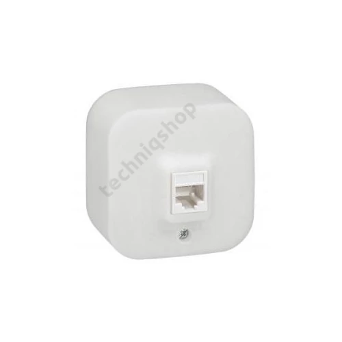 Forix adatcsatlakozó dugalj UTP RJ45 8(8) Cat5e fehér csavaros LEGRAND
