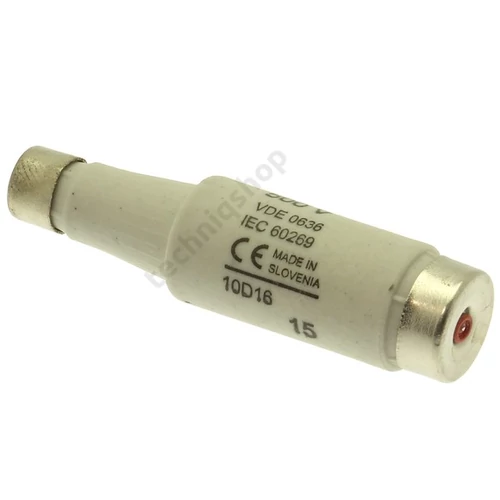 Biztosítóbetét Bussmann DV 10A lomha (T)-jelleggörbe 500V piros-színkód EATON