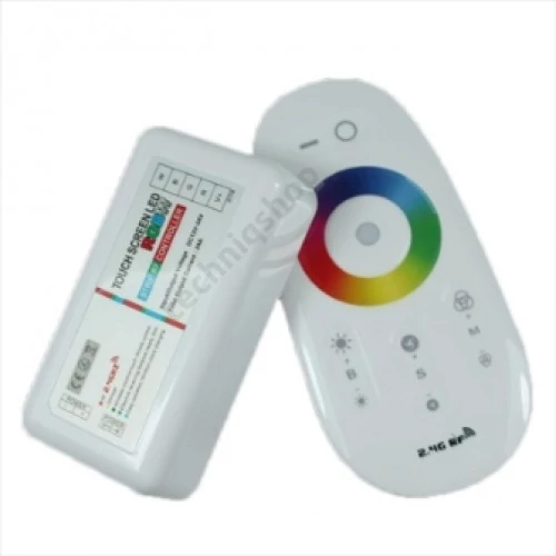 LED vezérlő RGBW 20-program 1-zóna 2,4GHz Touch távirányító 12-24V/ 12-24V MI-LIGHT Clearled