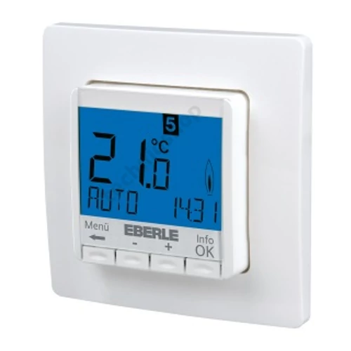 Szobatermosztát padlófűtéshez LCD érzékelő nélkül digitális 5-30°C 10A 230V EBERLE