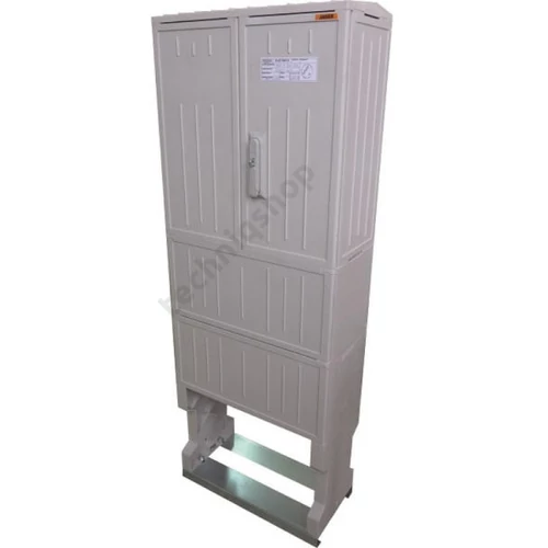 Üres mérőszekrény lábazattal JB-F 66x90/32 IP65 PVT-K-L 66x88/32 Csatári Plast