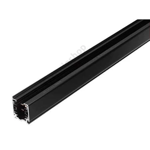 Egyenes elem 3F világítási sínhez 16A 2m 230-400V 3F falonkívüli fekete XTS 4200-2 LIVAL