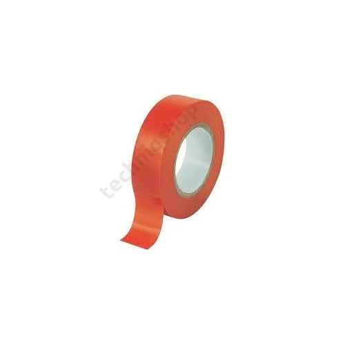 Szigetelőszalag piros 19mm-sz 20m-ho ENERTECH