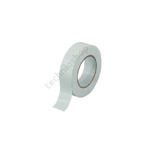 Szigetelőszalag fehér 19mm-sz 20m-ho ENERTECH