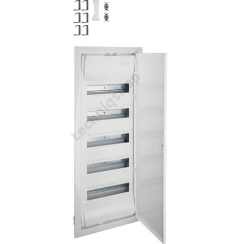 Volta kiselosztó IP30, 5x12M, süllyesztett, teli ajtós,