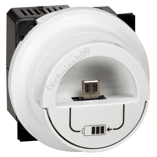 Céliane USB töltőaljzat A+A 2/ki 2400mA-max. 5V süllyesztett LEGRAND