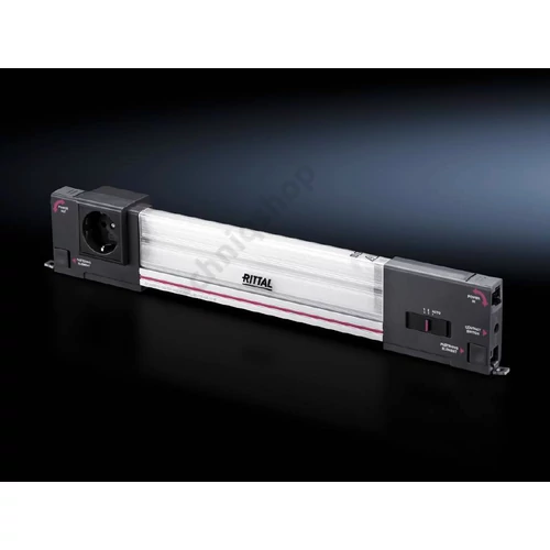 Szekrényvilágító beépített LED-es 11W 230V alumínium IP20 kapcsolóval SZ Rittal