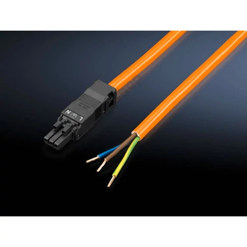 Csatlakozóvezeték LED -hez(5db) 3x 1.5mm2 3m profildugó- érvéghüvely SZ Rittal