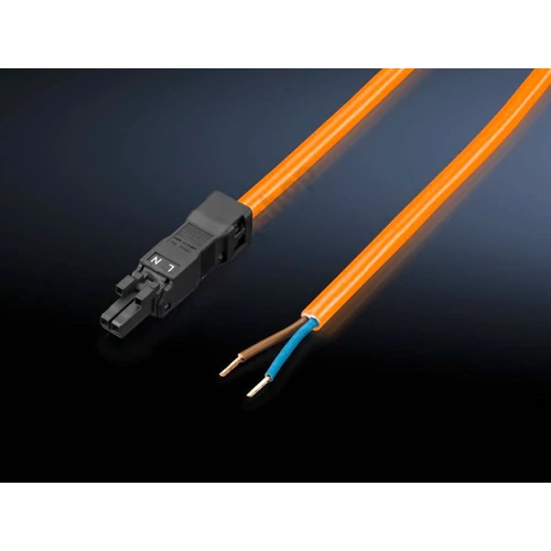 Csatlakozóvezeték LED -hez(5db) 2x 1.5mm2 3m profildugó- érvéghüvely SZ Rittal