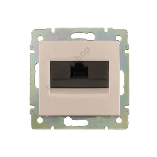Valena adatcsatlakozó dugalj UTP RJ45 8(8) Cat6 krém LEGRAND