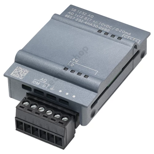 Analóg kimeneti modul +/-10V v. 0...20mA 12Bit 1AO SIMATIC S7-1200 SIEMENS