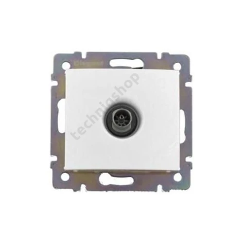 Valena antenna aljzat TV süllyesztett fehér 1-kimenet MM-végzáró 10dB/860MHz LEGRAND