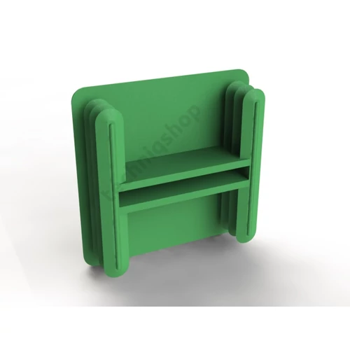 Szerelő talp 41x41 profil tartóhoz műanyag TF41 PVC BASOR
