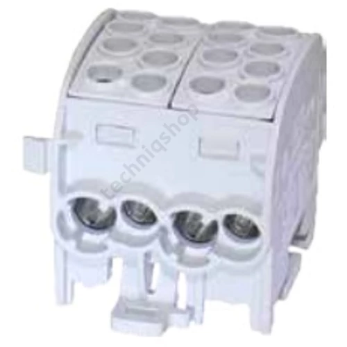 Fővezetéki leágazókapocs 428/125A Cu/Al ónozott szürke 4x35+4x25mm2 HLAK 35/25-D L G LEIPOLD