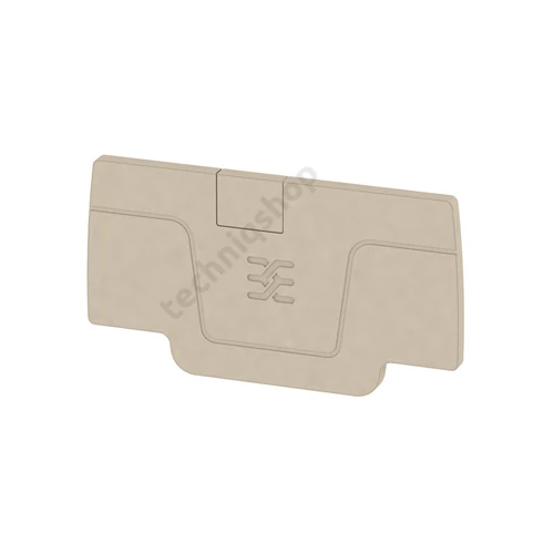 Sorkapocs véglap bézs 2,1mm AEP 2C 2.5 Weidmüller