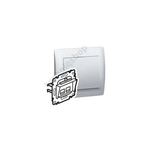 Galea adatcsatlakozó dugalj betét UTP 2xRJ45 8(8) Cat6 csavaros LEGRAND
