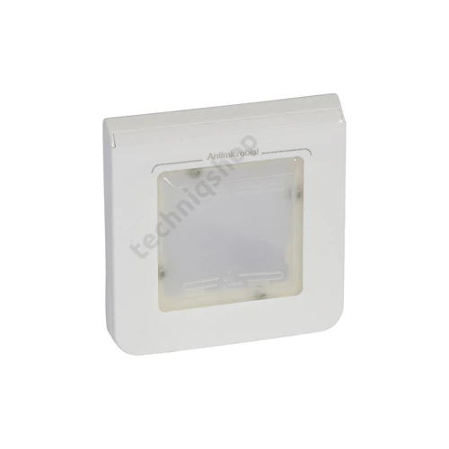 Mosaic keret 2-modulos fehér vízszintes IP44 műanyag antibakteriális LEGRAND